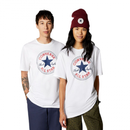 Converse Go-To All Star Patch Standard Fit T-Shirt-White